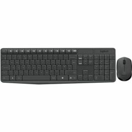 Kit de teclado y mouse LOGITECH MK235 - Inalámbrico - QWERTY - Receptor USB Precio: 53.8899999. SKU: B1AMKVLZN3