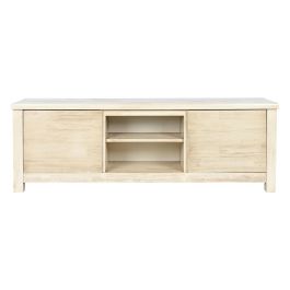 Mueble Tv Tropical DKD Home Decor Natural 42 x 55 x 160 cm Mueble Tv Tropical DKD Home Decor Natural 42 x 55 x 160 cm