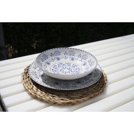 La Mediterranea Plato Hondo Blur Ø21 cm Monaco Brillo (12 Unidades)