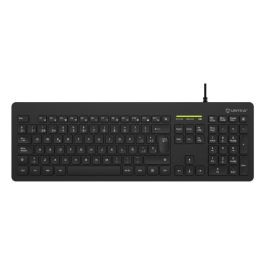 Unykach Teclado y Ratón MK211 Pro USB, 2400 DPI, Completo, Perfil Bajo, Español, Óptico