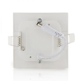 Placa LED 3W 300Lm 6000ºK Cuadrada 40.000H [GR-RDP02-3W-CW]