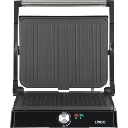 Livoo Parrilla para Carnes y Paninis DOC223 2200W 2 Placas Antiadherente Superficie 29x23 cm Luces Indicadoras Precio: 56.89000009. SKU: B16VVKMFX8