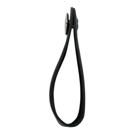 Levys Adaptador de Correa para Guitarra Acústica - Cuero Negro