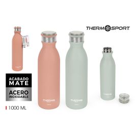 Thermosport Botella Térmica de Acero Inoxidable 1000 ml (31.5 cm alto) ideal para Deportes (6 Unidades) Precio: 55.50000049. SKU: B19X773TH3