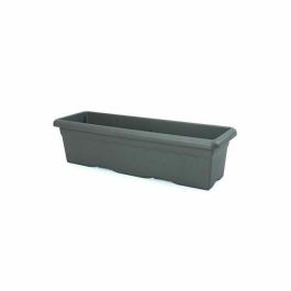 Jardinera rectangular PLASTIKEN - 100 X 44 cm - Antracita Precio: 61.49999966. SKU: B19SAXA96B