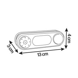 Smoby Timbre electrónico casita para niños a partir de 24 meses de plástico