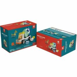 TOP BRIGHT TOP4260771791033 Vehículo de Construcción Clasificador de Formas y Colores con Tambor Mezclador de Hormigón 360º