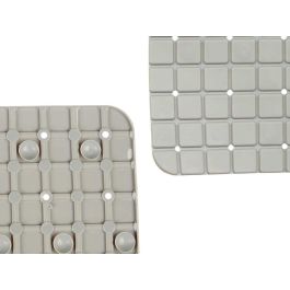 Alfombra de Baño Antideslizante Gris Berilo 45x6 cm (6 Unidades) Alfombra de Baño Antideslizante Gris Berilo 45x6 cm (6 Unidades)