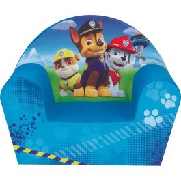 Fun House Sillón Club Infantil Paw Patrol de Espuma y Poliéster para Niños (2+ años), 52x33x42 cm
