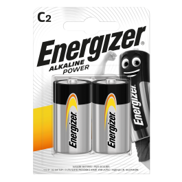 Energizer ENE300152100 Pilas Alcalinas Power LR14 C Blíster 2 Unidades Larga Duración, 10 Años de Carga, Sin Sulfataciones Precio: 6.95000042. SKU: S3701638