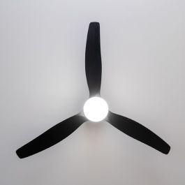 Ventilador de Techo con Luz Cecotec EnergySilence Aero 5600 Aqua Negro Plateado 20 W 40 W