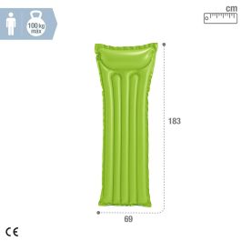 Intex 59703Eu Colchoneta Hinchable 183x69 cm con 2 cámaras de aire, parche de reparación, colores surtidos, +6 años
