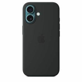 Apple iPhone 16 Funda de silicona con MagSafe Negra