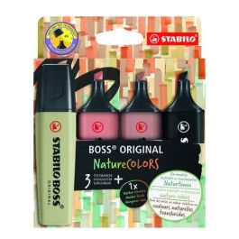Stabilo Marcador Boss Original Naturecolors, Estuche 3+1 Ud, Tinta a Base de Agua, Antisecado, Colores Surtidos Precio: 4.49999968. SKU: B1GCLX6JJ7
