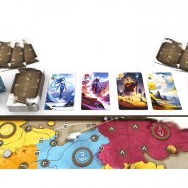 Iwari Juego de Mesa 2-5 Jugadores Español Eurogame Mayorías Estrategia Reinventa Web of Power