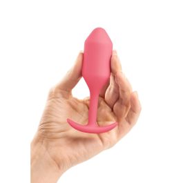Plug Anal B-Vibe 2 Naranja Coral Plug Anal B-Vibe 2 Naranja Coral