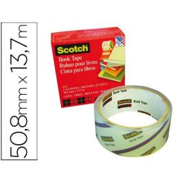 Cinta Adhesiva Scotch 845 Book Tape 13,7 Mt X 50,8 mm