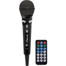 iDance Altavoz Typhoon 200 BT Karaoke con Micrófono, Mando y Luces LED, 50 cm, 200W