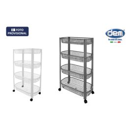 Inde Carrito Verdulero 4 Cestos Beclassic 25.8 cm Ancho x 14.1 cm Alto x 46.9 cm Largo (6 Unidades) Precio: 54.49999962. SKU: B1DH8JBPDS