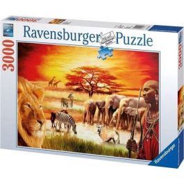Ravensburger Puzzle Orgullo Maasai 3000 Piezas para Adultos 70x50 cm Ravensburger Puzzle Orgullo Maasai 3000 Piezas para Adultos 70x50 cm