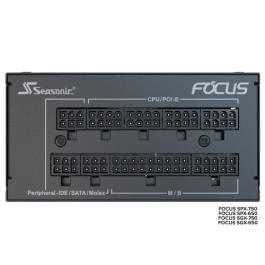 Seasonic FOCUS SGX-750 (2021) Fuente de Alimentación 750W SFX 80 Plus Gold ATX Negro
