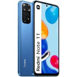 Xiaomi Redmi Note 11 MZB0AO2EU Smartphone 6.43" AMOLED 90Hz FHD+ Snapdragon 680, 6GB RAM, 128GB, Cámara 50MP, NFC, Batería 5000 mAh, Azul Ocaso Xiaomi Redmi Note 11 MZB0AO2EU Smartphone 6.43" AMOLED 90Hz FHD+ Snapdragon 680, 6GB RAM, 128GB, Cámara 50MP, NFC, Batería 5000 mAh, Azul Ocaso