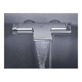 GROHE 34174001 Mezclador Termostático Baño/Ducha 1/2 Grohtherm 2000 Montaje Mural Expuesto Cromado StarLight CoolTouch SafeStop