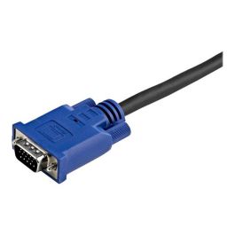 StarTech.com Cable KVM Ultra Delgado Todo en Uno VGA USB HD15 de 3,05 metros