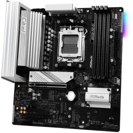 ASRock AM5 B850M Pro RS Placa Base para PC Intel con Chipset AMD B850 y Soporte DDR5