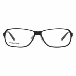 Montura de Gafas Hombre Dsquared2 DQ5057-002-56 Negro ø 56 mm Montura de Gafas Hombre Dsquared2 DQ5057-002-56 Negro ø 56 mm
