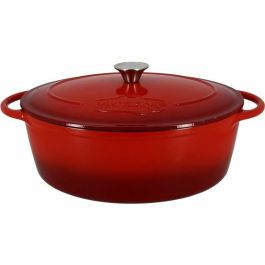 Menastyl 6020102 Cacerola Ovalada Hierro Fundido Esmaltado Roja 6,5 Litros Precio: 106.69000034. SKU: B19HKK6QZD