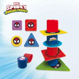 Lisciani Giochi LIS8008324099146 Colección de 10 Juegos Educativos para los más Pequeños Spidey Edu Games
