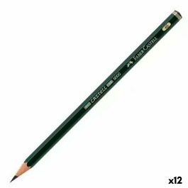 Faber Castell Ecolápiz Grafito 9000 4B - Lápiz de Dibujo y Croquis CO2 Neutral, Mina Antirotura SV, Fácil Afilado