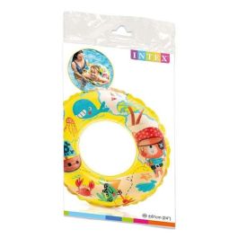 Intex Flotador Transparente de Piscina 61 cm para Niños (6-10 Años) - 3 Modelos Surtidos, Fabricado en PVC