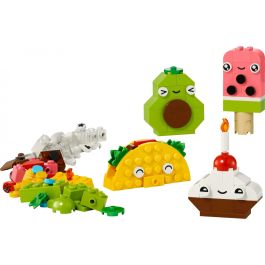 LEGO 11039 Classic Amigos Nutritivos Creativos Set de Construcción de Ladrillos para Niños +4 Años: Crea Alimentos