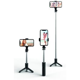 4smarts 541636 Trípode Palo Selfie para Smartphone Negro con Control Remoto Inalámbrico Bluetooth Extensible 360° Precio: 32.49999984. SKU: B1C5N2MEFA