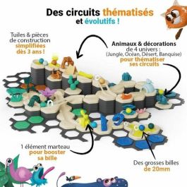 Ravensburger RAV4005556270590 Gravitrax Junior Starter Set XXL My Planet - Circuito de Canicas Juego de Construcción 184 Piezas Edad 3+