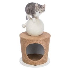 TRIXIE refugio acogedor - Con bola rascadora - ø 36 × 50 cm - Taupe TRIXIE refugio acogedor - Con bola rascadora - ø 36 × 50 cm - Taupe