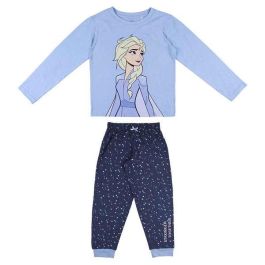 Cerdá Pijama Largo de Single Jersey Frozen II para Niña 3 Años