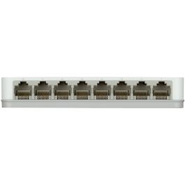 D-Link GO-SW-8G Switch de Red Gigabit Easy 8 Puertos RJ-45 10/100/1000 con Tecnología Ecológica EEE para Escritorio