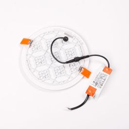 Placa LED 22W 1.735Lm 2700K Circular sin Marco 40.000H [LUM-NSDL-R185