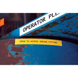 Brady BMP71 Etiquetas Adhesivas Reposicionables de Vinilo Amarillo para Impresora 50.80 mm x 15.24 m