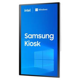 Samsung KM24C-W Pantalla LED de 24" para Kiosco Blanco, Windows 10 IoT Enterprise