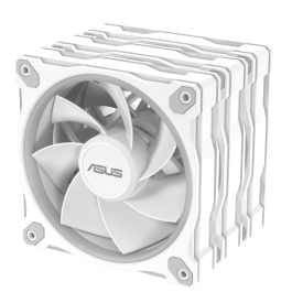 ASUS MR120 Ventilador ARGB Reverse 12 cm Blanco 3uds para Carcasa de Ordenador