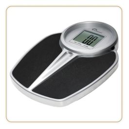 Little Balance LIT3760240783275 8327 PRO M 225 Báscula Personal Electrónica, 225 kg, Graduación 1 kg, Negro/Plata