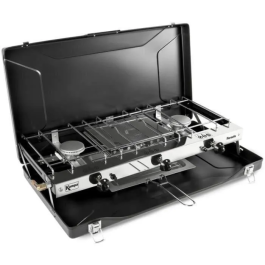 Kampa Estufa de Gas KAM5056446106504 Fornello 2 fuegos 1 parrilla Negro Precio: 108.49999941. SKU: B1CVZG8QF2