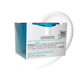 La Roche Posay HYALU B5 SURACTIVATED Crema Rellenadora y Reparadora con Ácido Hialurónico SPF30 Recarga 50 ml