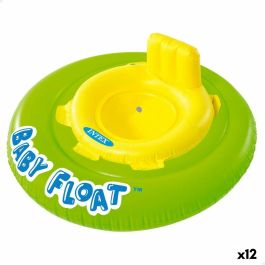 Flotador de bebé Intex Amarillo Verde Ø 76 cm (12 Unidades) Flotador de bebé Intex Amarillo Verde Ø 76 cm (12 Unidades)