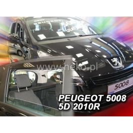 Deflector de viento HEKO HO26142 PEUGEOT I 5008 Trasero Delantero 4 Piezas