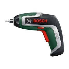 Bosch IXO 7 Atornilladora a Batería 3.6V con 32 Accesorios, Portabrocas Rápido, 3-5.5 Nm, Luz LED, Negro/Verde